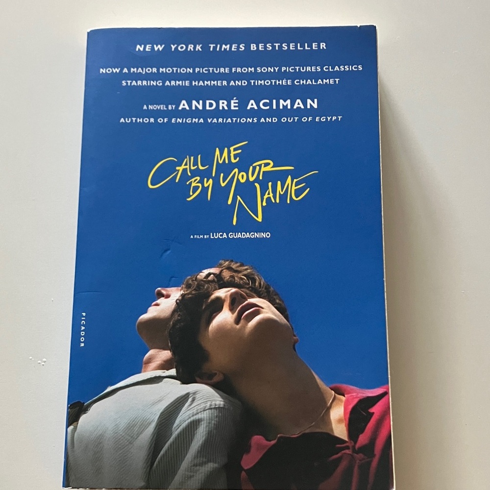 🌻Call Me By Your Name Book